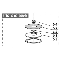 Coltri KIT 2nd stage MCH6 ICON valve (KIT CORPO VALVOLA...