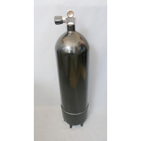 Diving bottle 10 liters 232 bar complete with valve and...