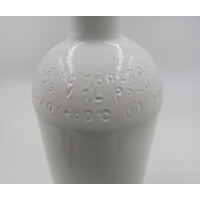 Tauchflasche 1 Liter 200bar komplett mit S-Ventil Druckluft G5/8"