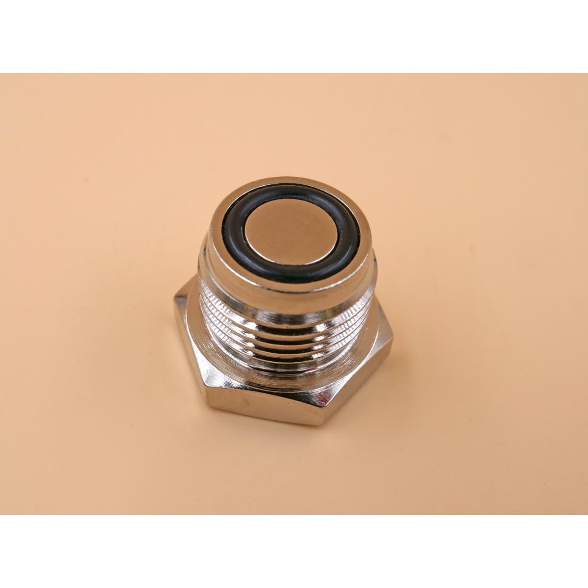 Blanking plug for compressed air G5 / 8 with O-ring pressure-stable 2